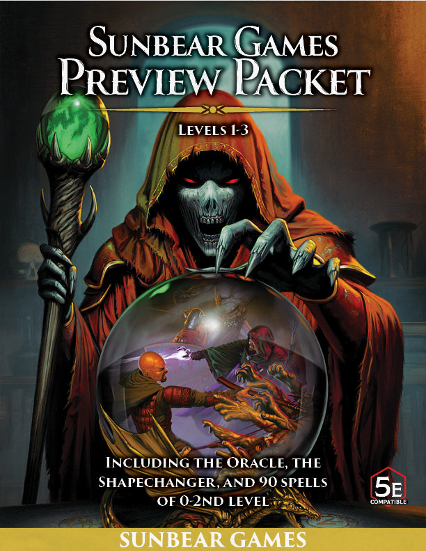 Preview Packet - Levels 1-3 | 5e