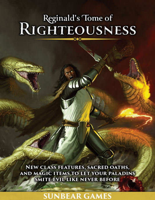 Reginald's Tome of Righteousness | Paladin 5e